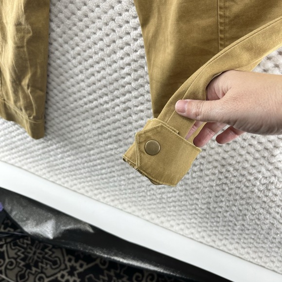 Knox Rose Cropped‎ Cargo Pants High Waist Casual Trousers Khaki XL - Picture 11 of 12